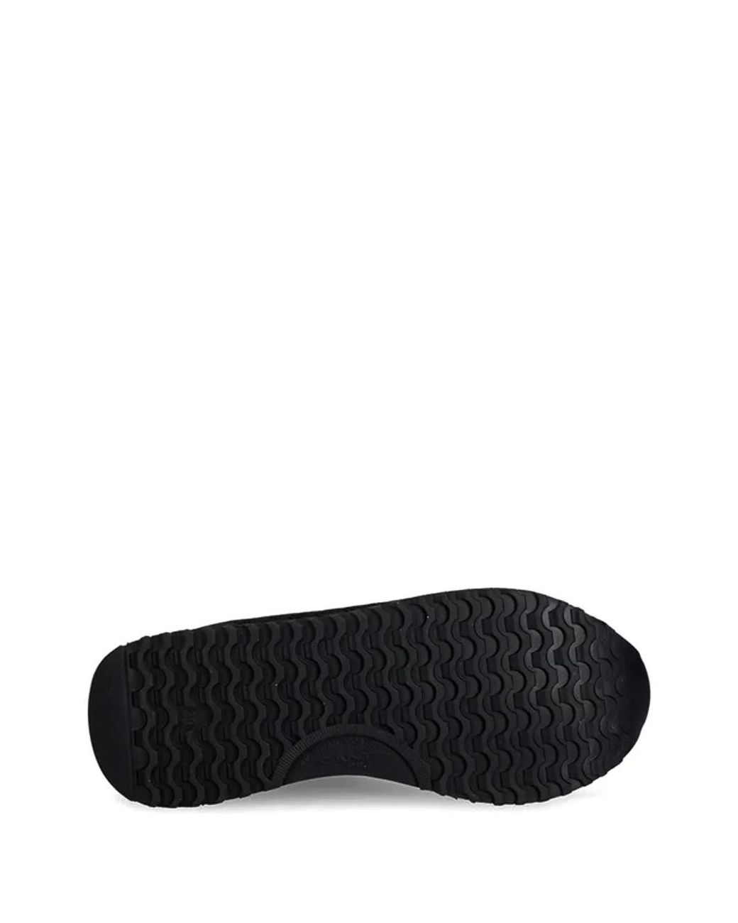 Gant Black Lace-Up Knit Sneakers