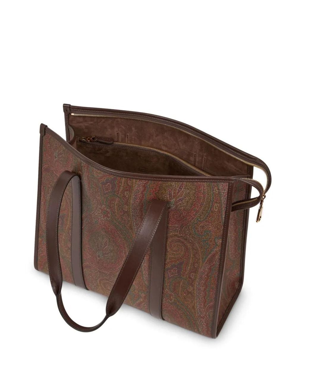 Etro Brown Shopping Bags for men