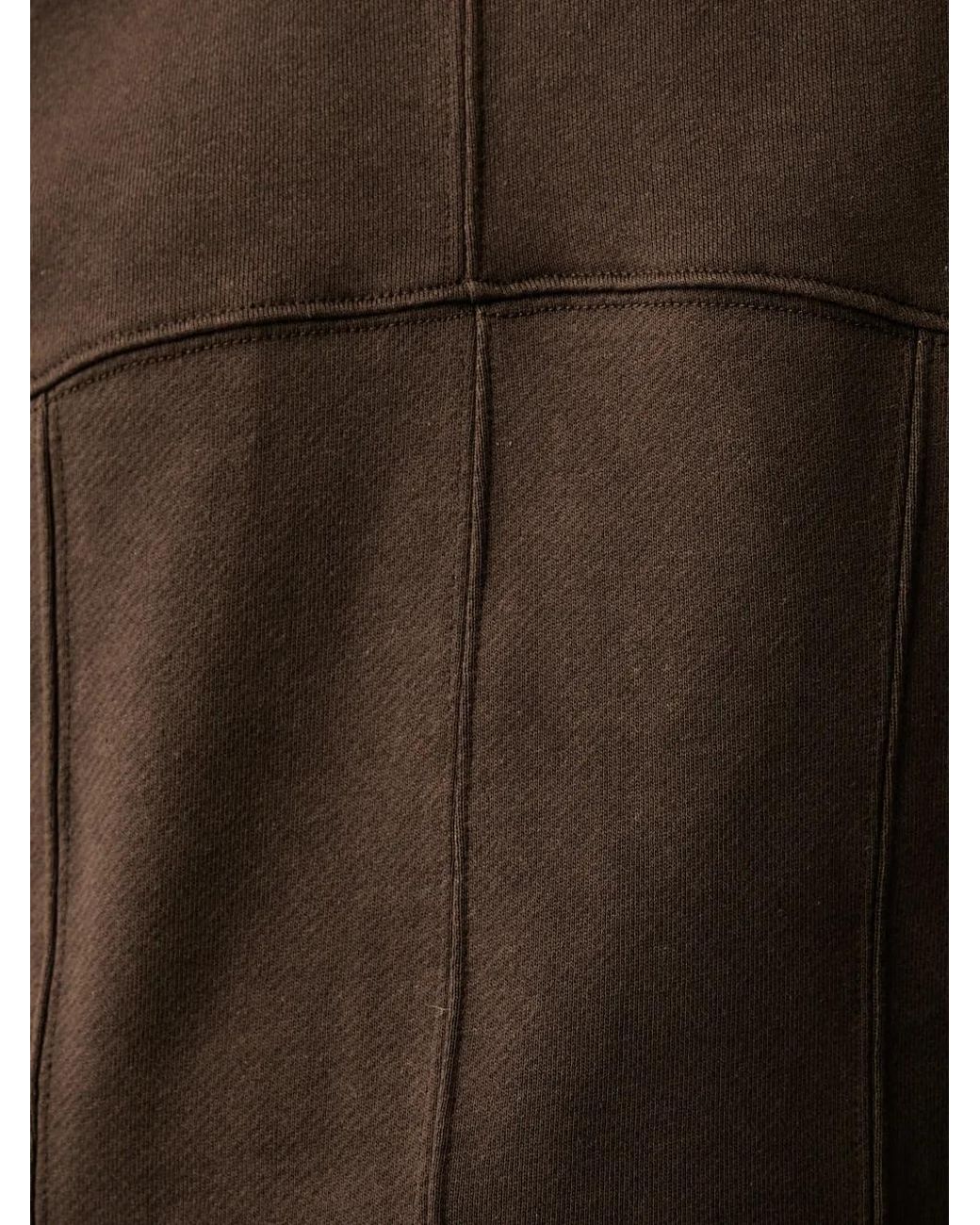 Twinset Black Seam-Detail Cotton Sweatshirt