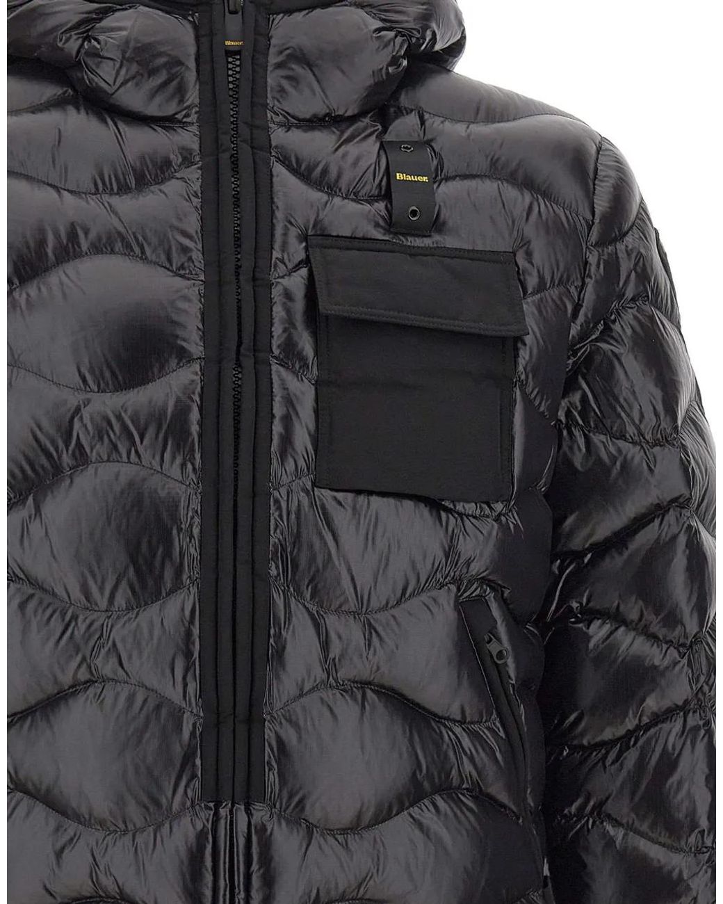 Blauer Gray Bryant Wave-Quilted Jacket for men