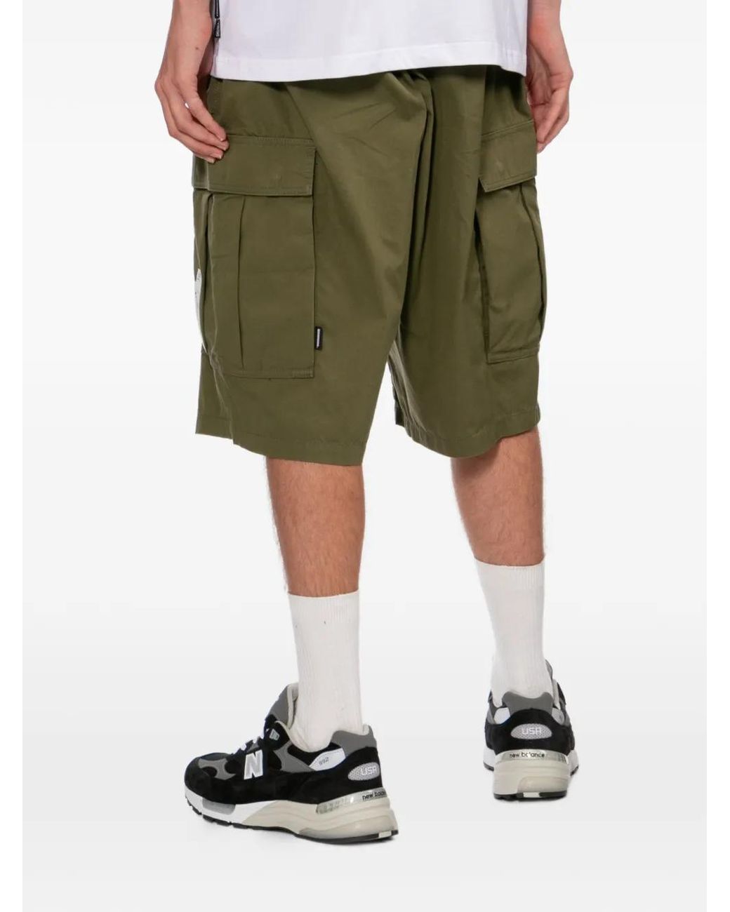 Neighborhood Green Bdu Cargo Shorts for men