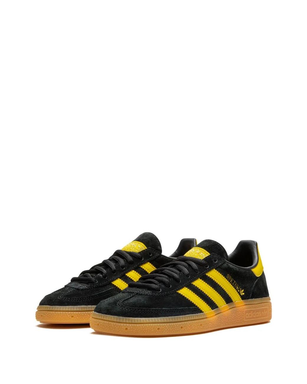 Adidas Yellow Handball Spezial Suede Sneakers