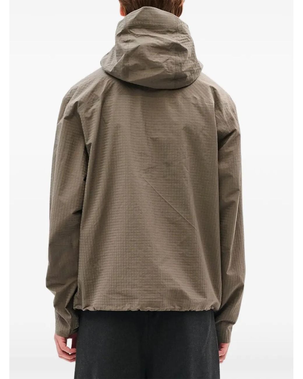 Hiking Patrol Brown Waypoint Check-Pattern Jacket for men