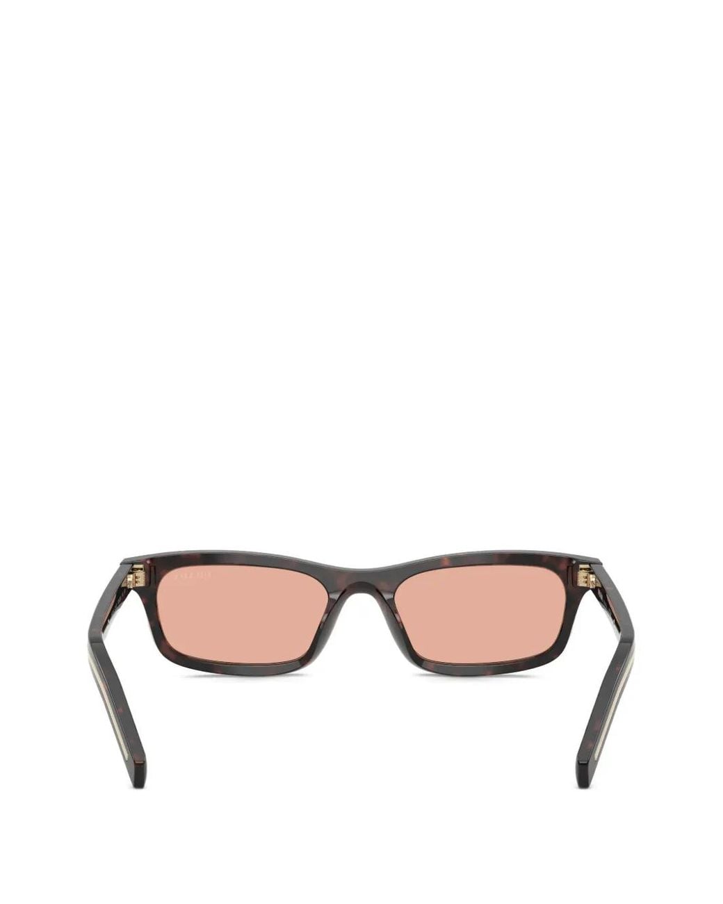Prada Pink Sgd 685 Sunglasses With The Iconic Metal Plaque