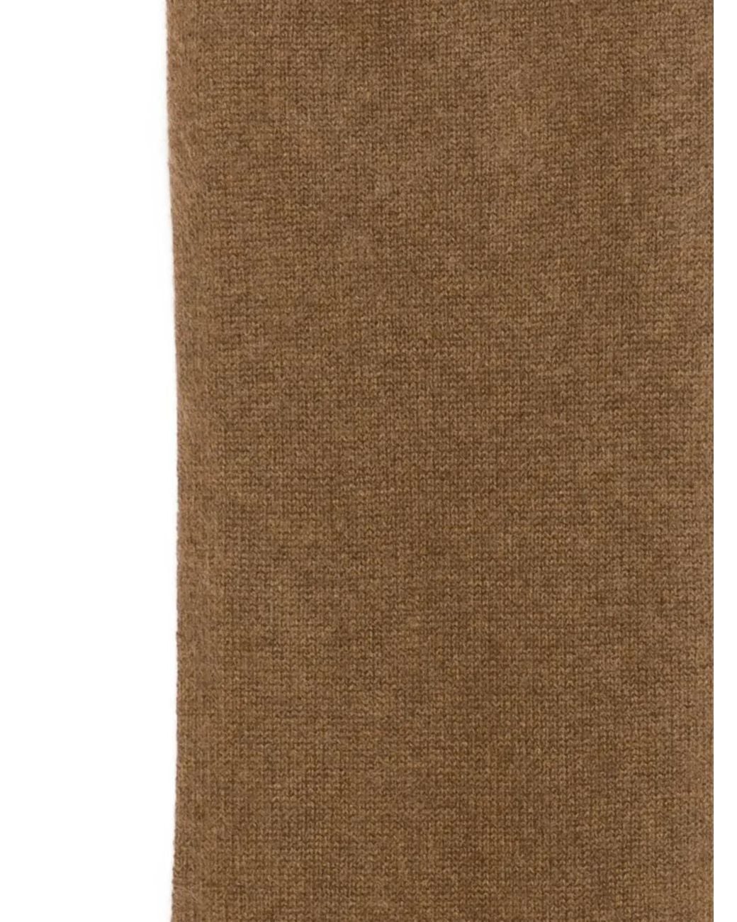 Dorothee Schumacher Natural Fluffy Statements Logo-Patch Scarf