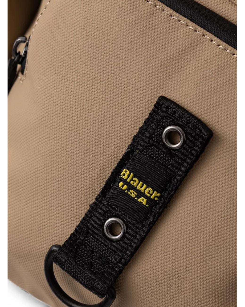 Blauer Brown Logo-Print Backpack for men