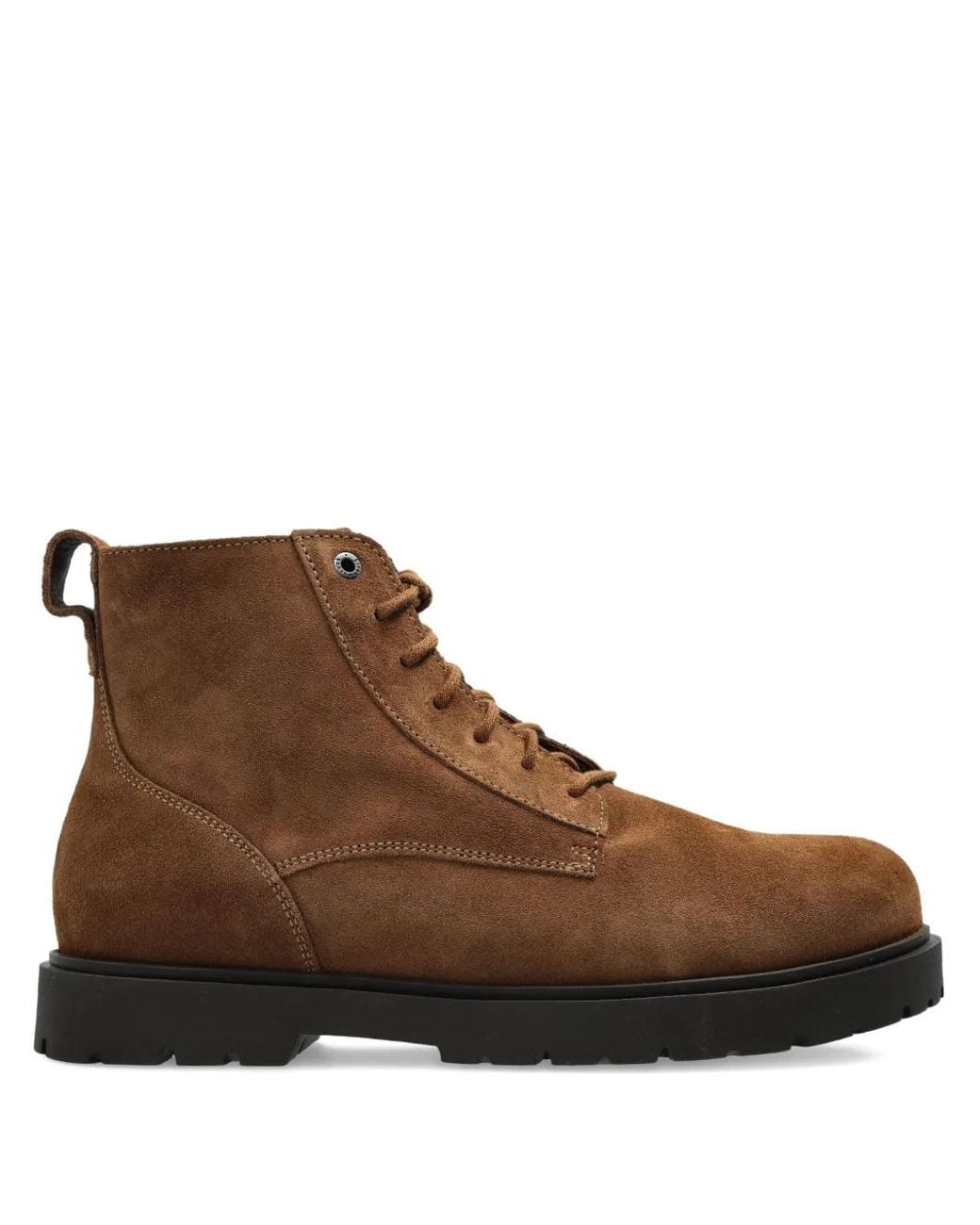 Birkenstock Brown Highwood Suede Lace-Up Ankle Boots for men
