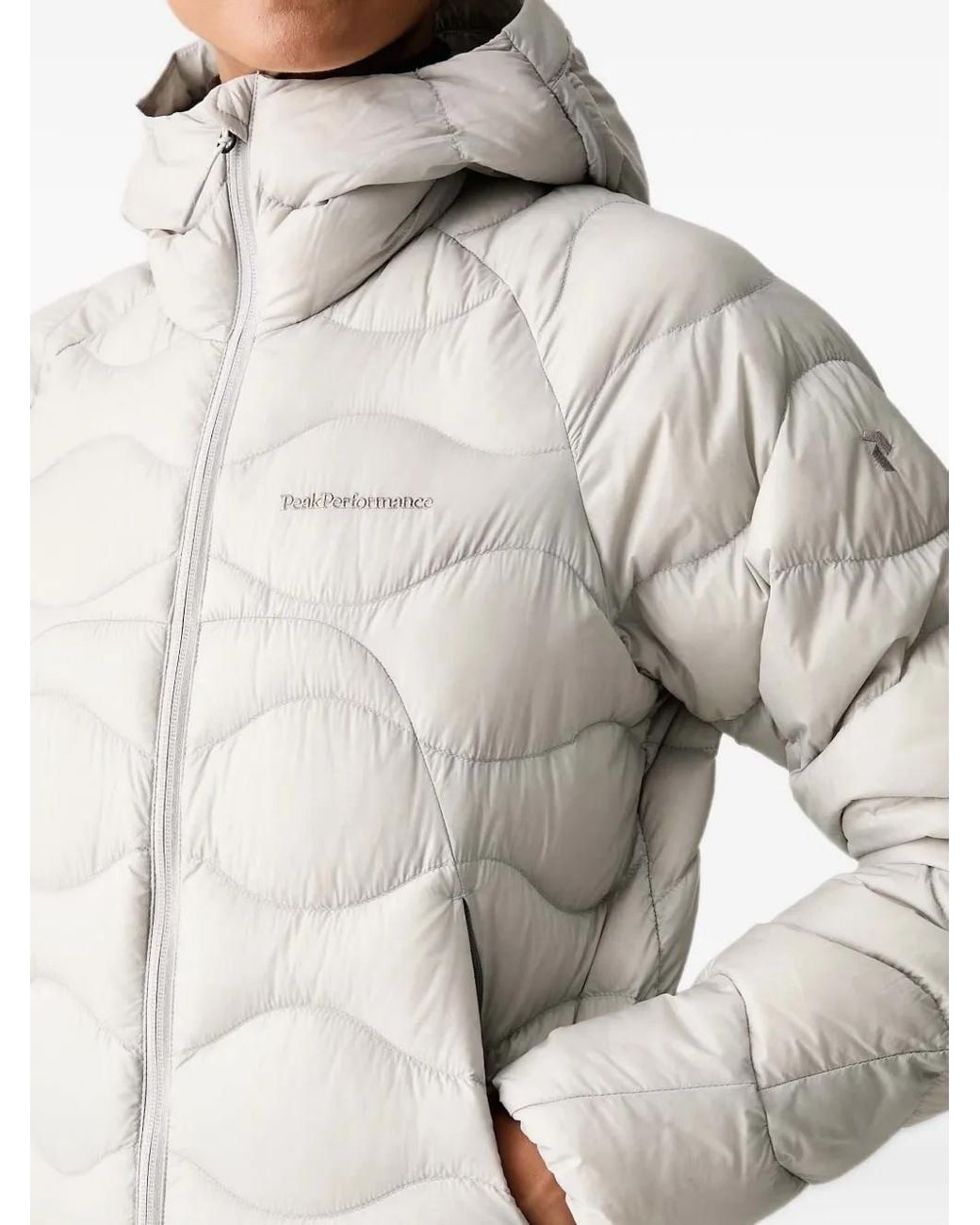 Peak Performance Gray Helium Nova Jacket