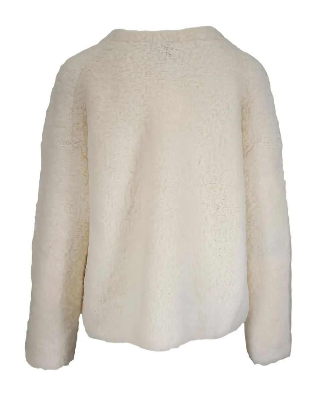 Totême  Natural Boxy Buckle Knit Sweater
