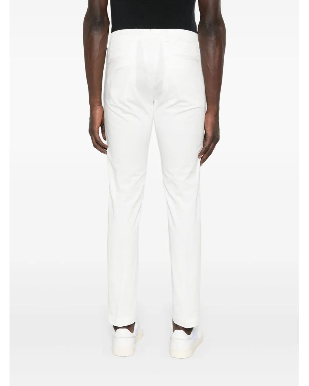 Briglia 1949 White Cotton Trousers for men