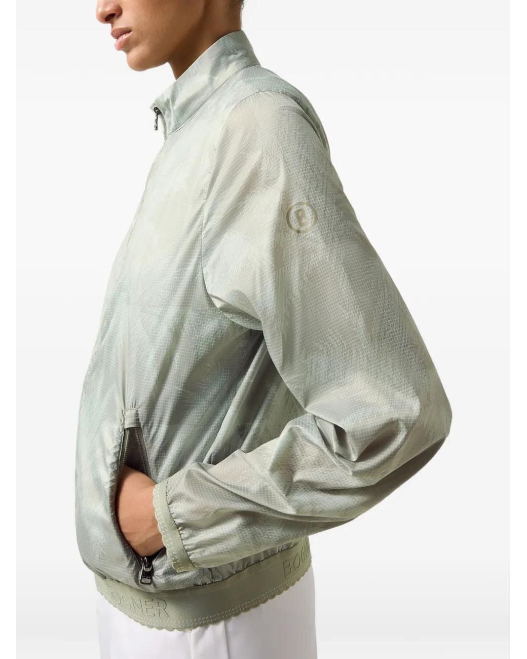 Bogner Green Sofie Bomber Jacket