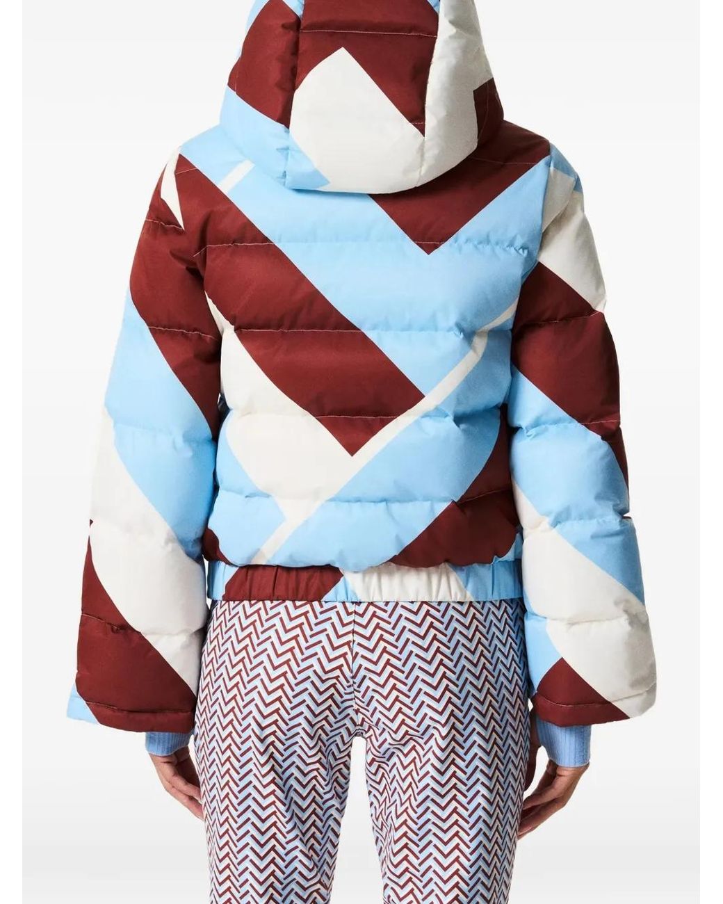 Perfect Moment White Polar Flare Down Jacket