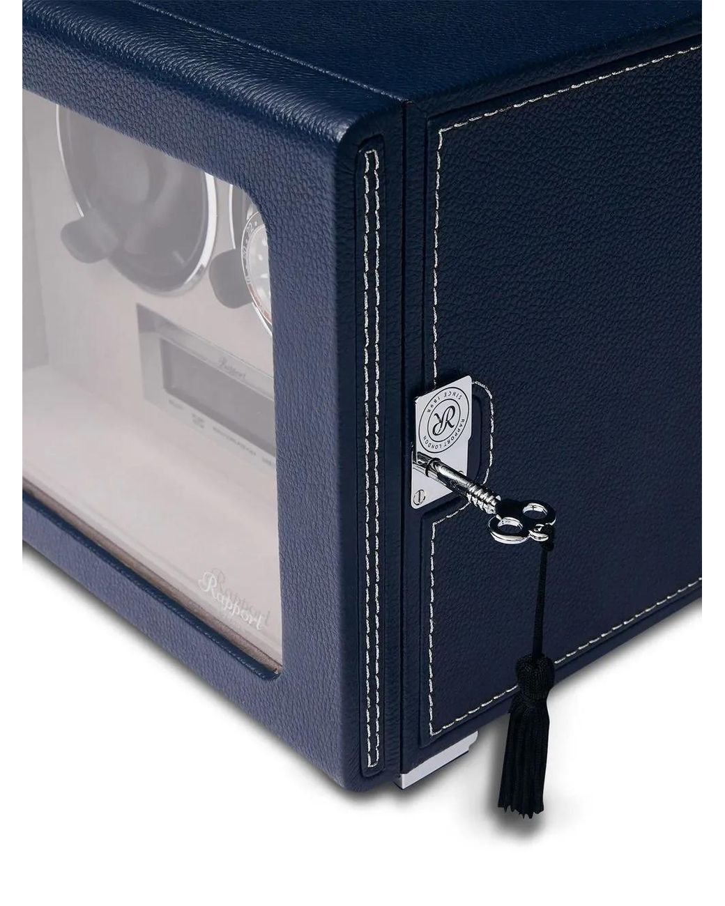 Rapport Blue Quantum Duo Watch Winder for men