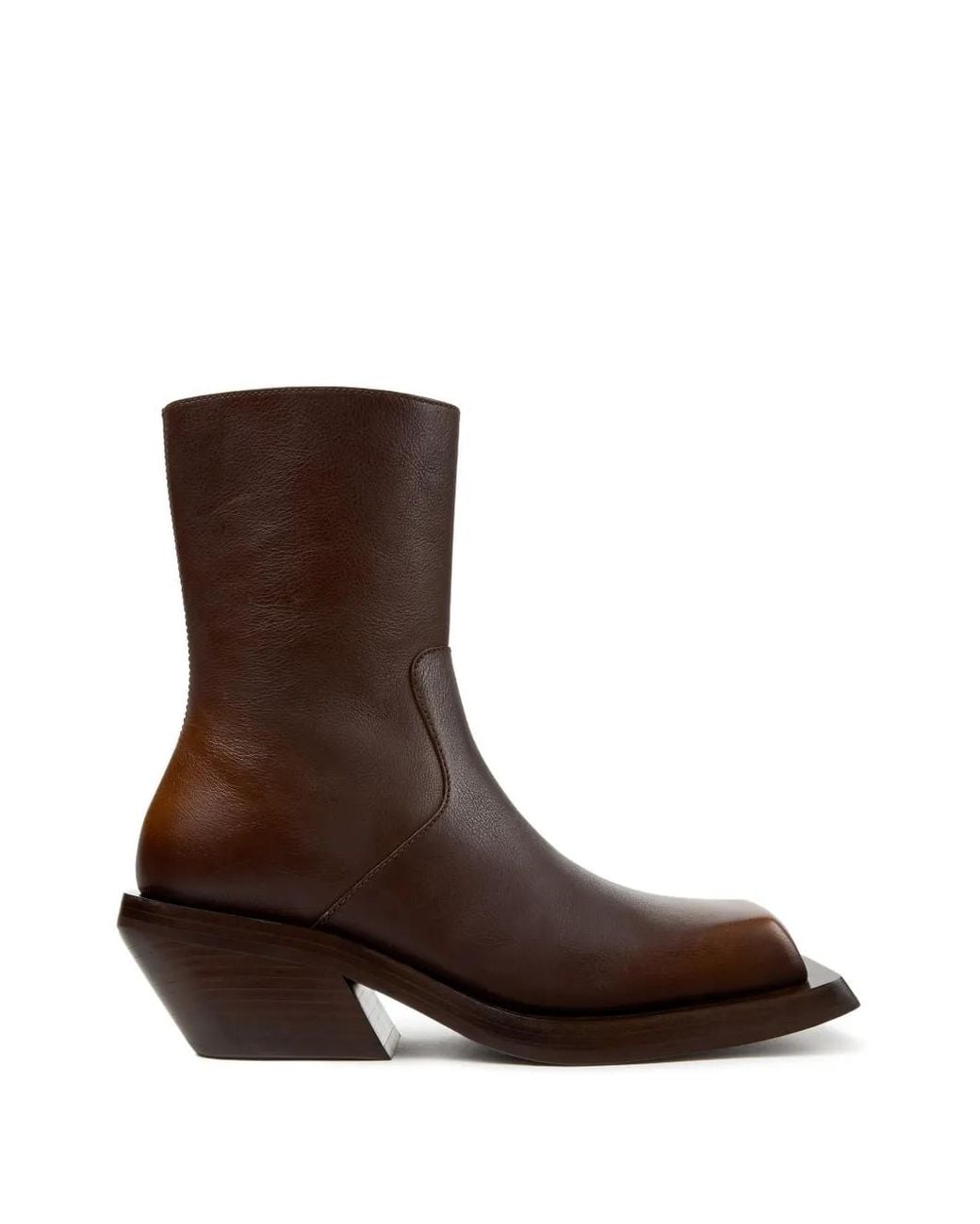 CAMPERLAB Brown Bottines Quetal À Bout Carré