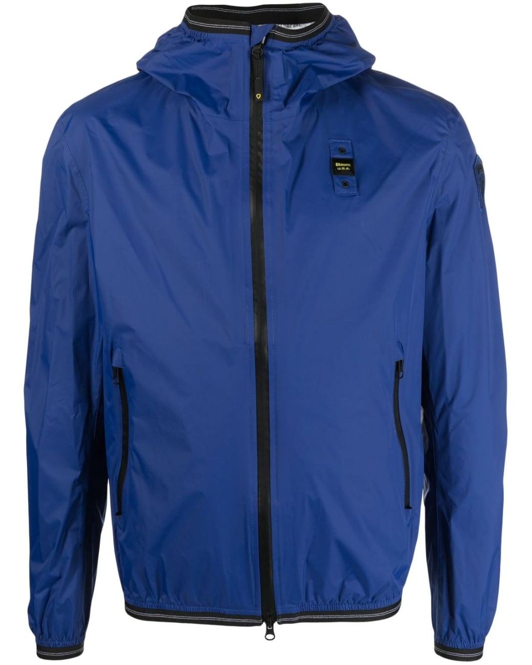 Blauer Giubbino Hooded Jacket in Blue for Men Lyst