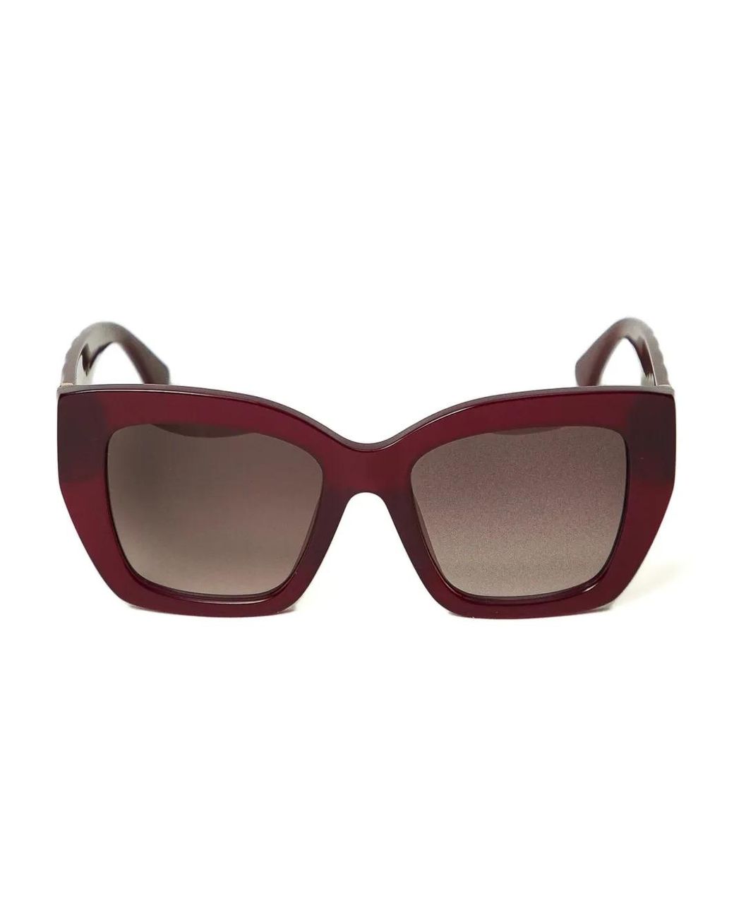 Twinset Brown Geometric-Frame Sunglasses