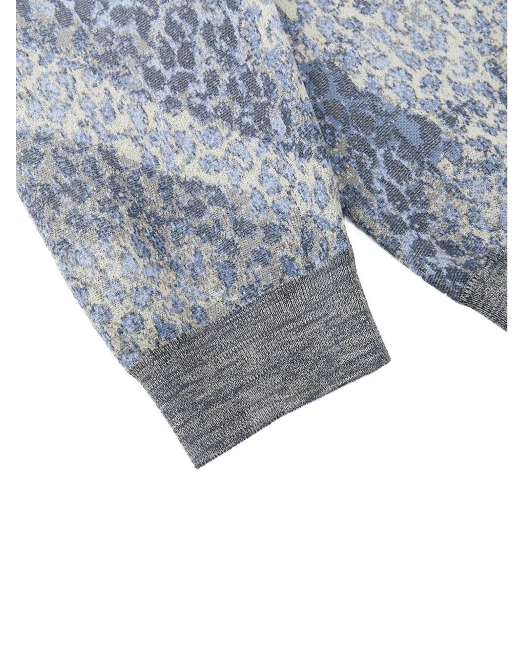 JNBY Gray Animal-Print Sweater