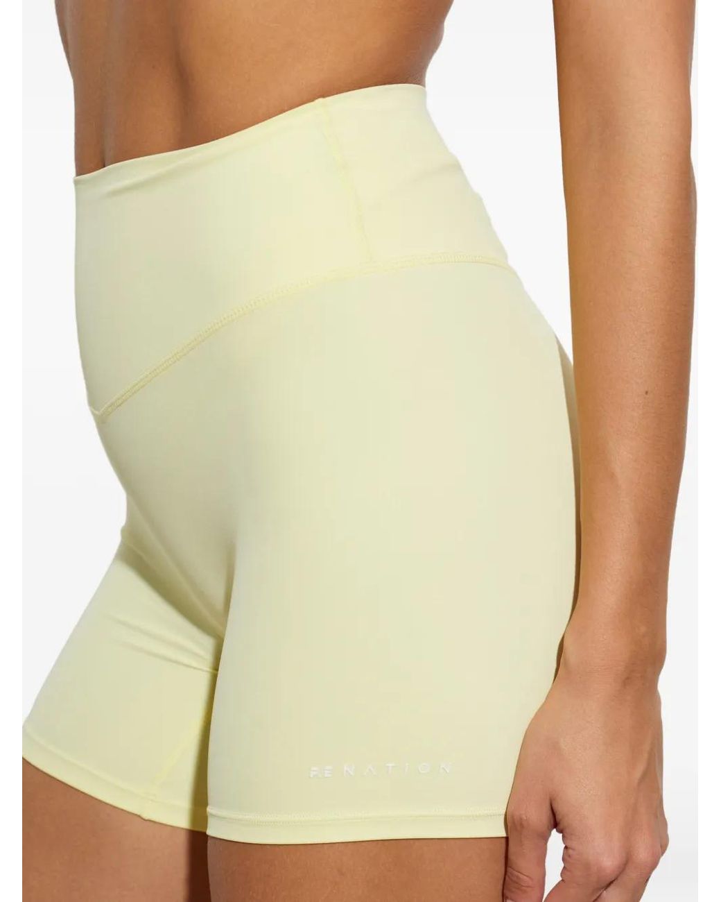 P.E Nation Yellow Signature Bike Shorts