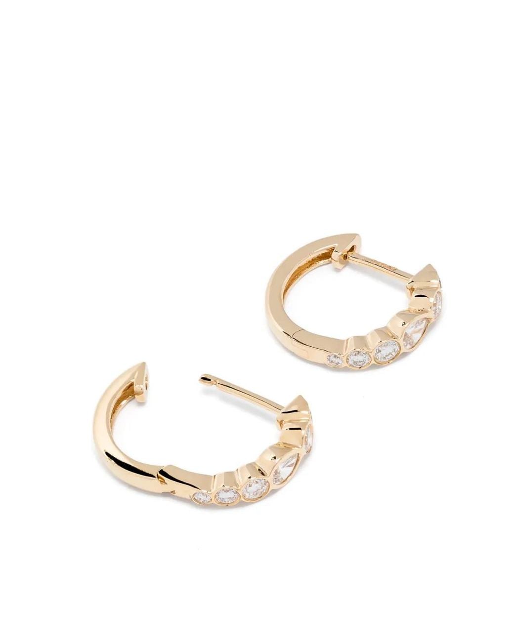 Anita Ko Metallic 18K Beverly Diamond Earrings