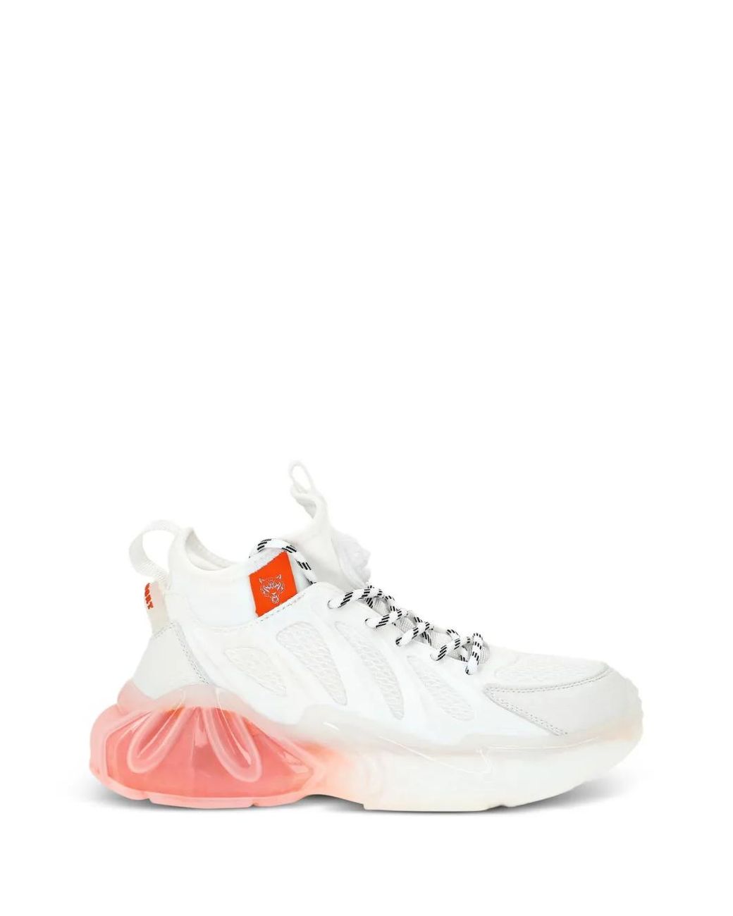 Philipp Plein White The Flame Gen.X.02 Tiger Sneakers