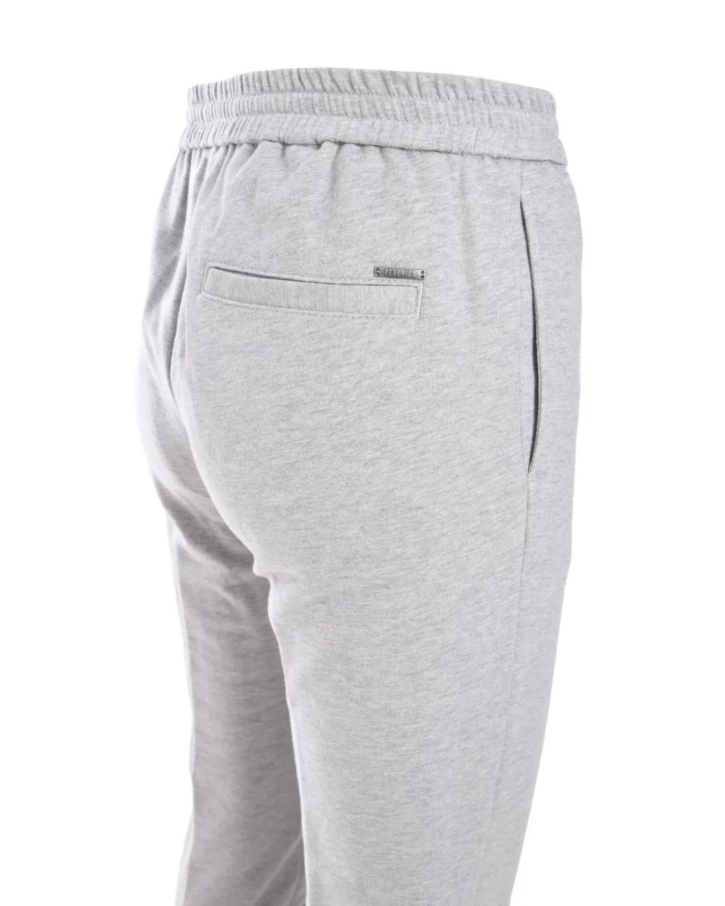 Peserico Gray Tapered Trousers for men