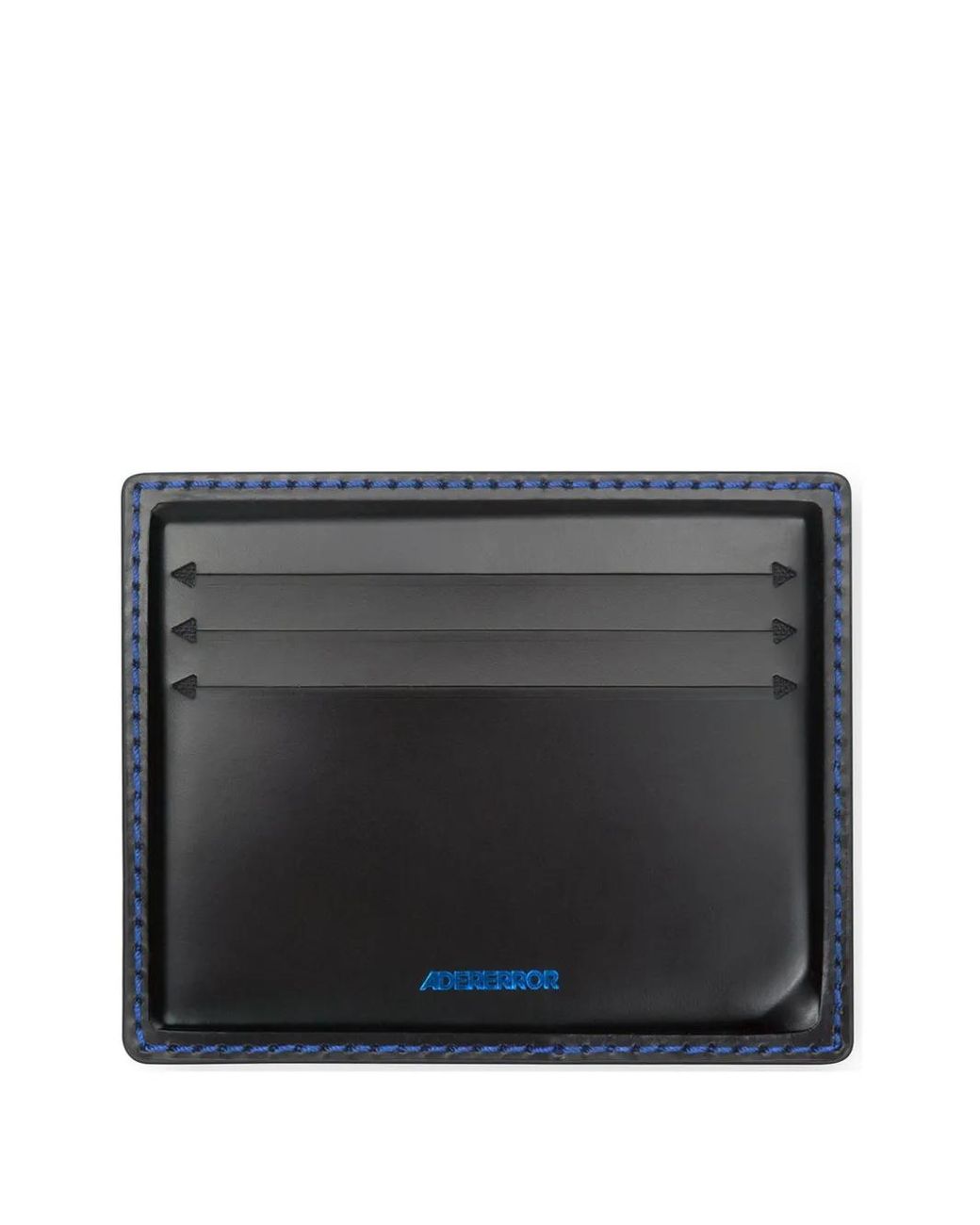 Adererror Gray Leather Card Holder