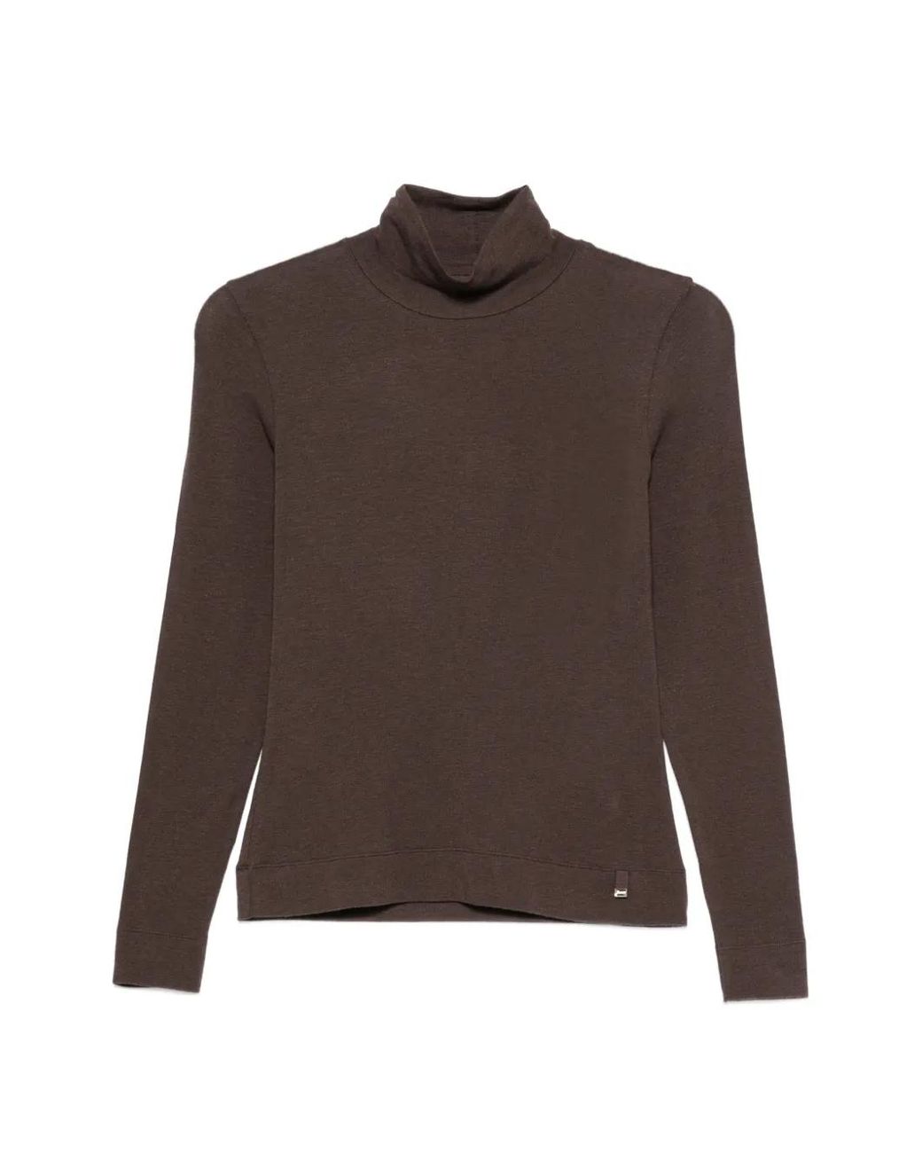 Pull À Col Roulé Herno en coloris Brown