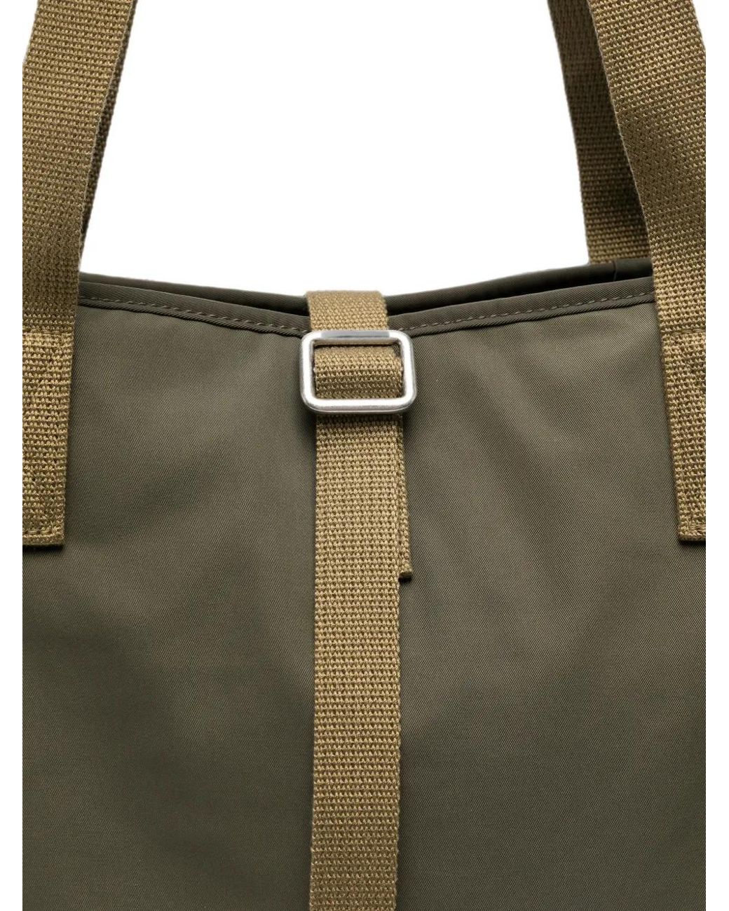 A.P.C. Green Archive Tote Bag for men