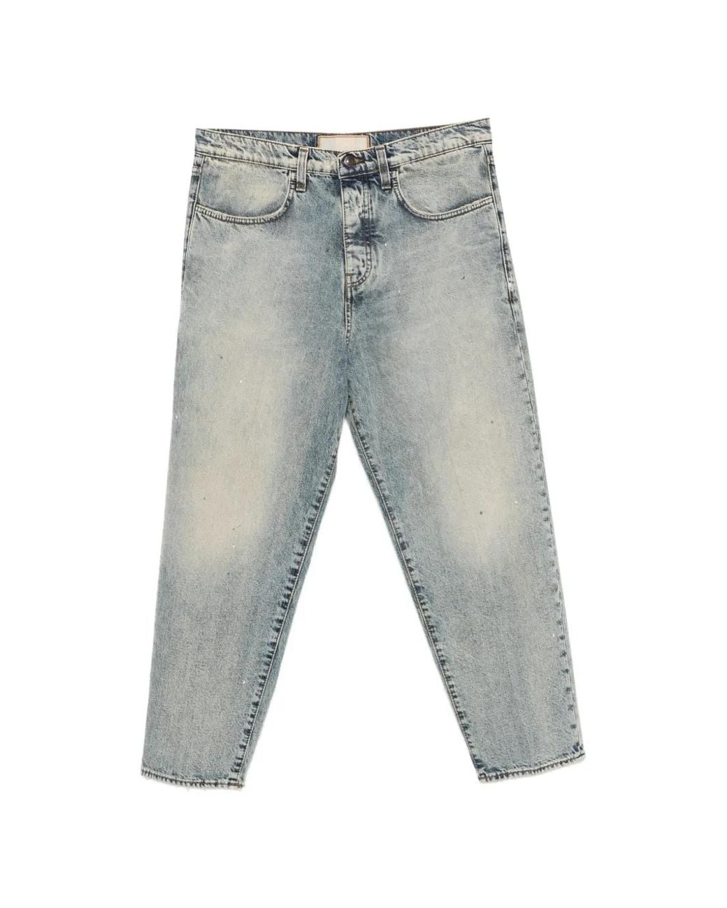 Bonheur Gray Jean Droit À Passants De Ceinture for men