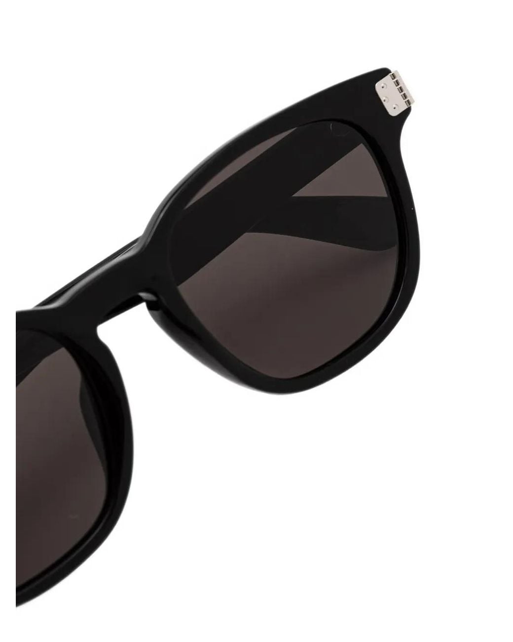 MM6 by Maison Margiela Gray Logo-Engraved Sunglasses