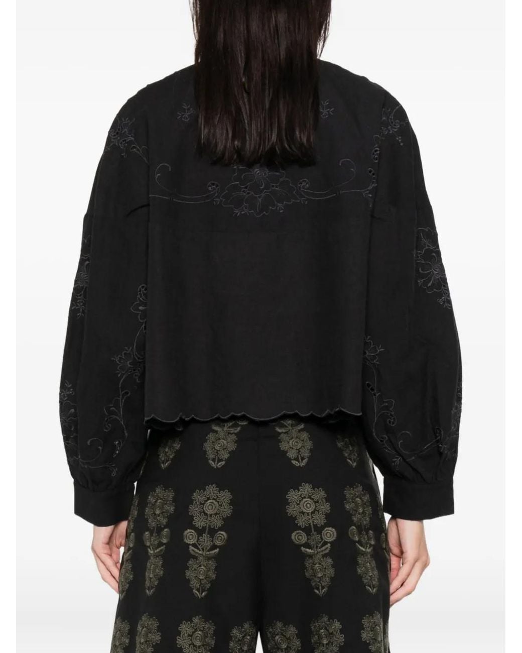 Yom Sin ir a ninguna parte. Antik Batik de color Black