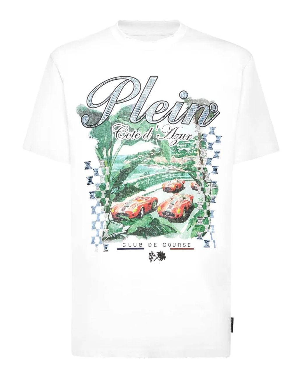 Philipp Plein White Cote D'Azur T-Shirt for men