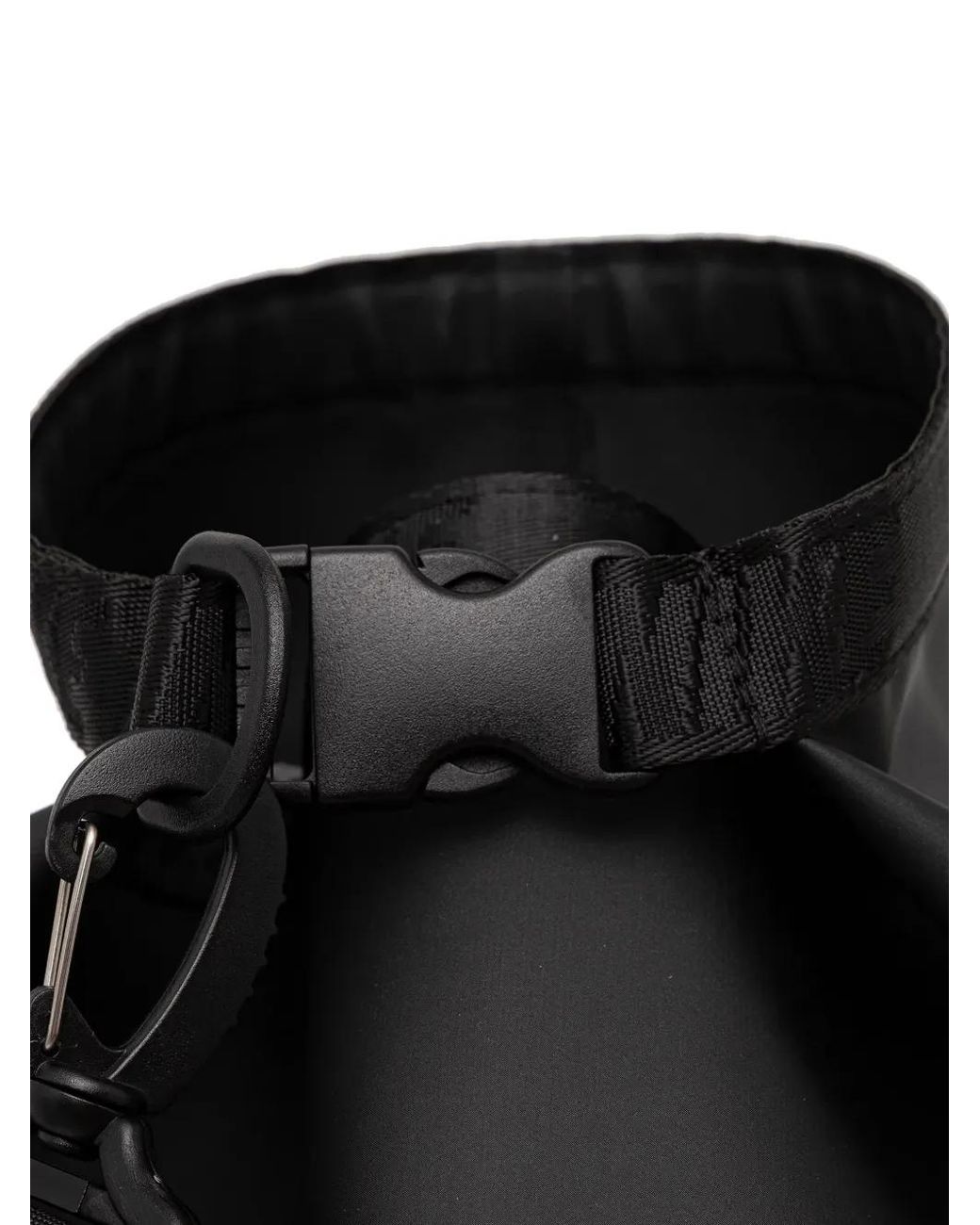 Nike Black Swim Logo-Strap Dry Bag