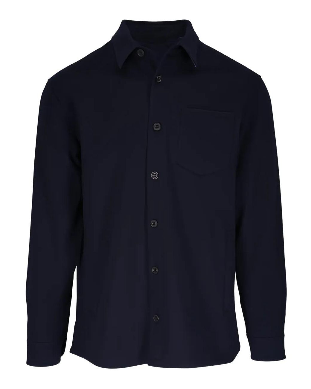 Paul & Shark Blue Buttoned-Up Overshirt for men