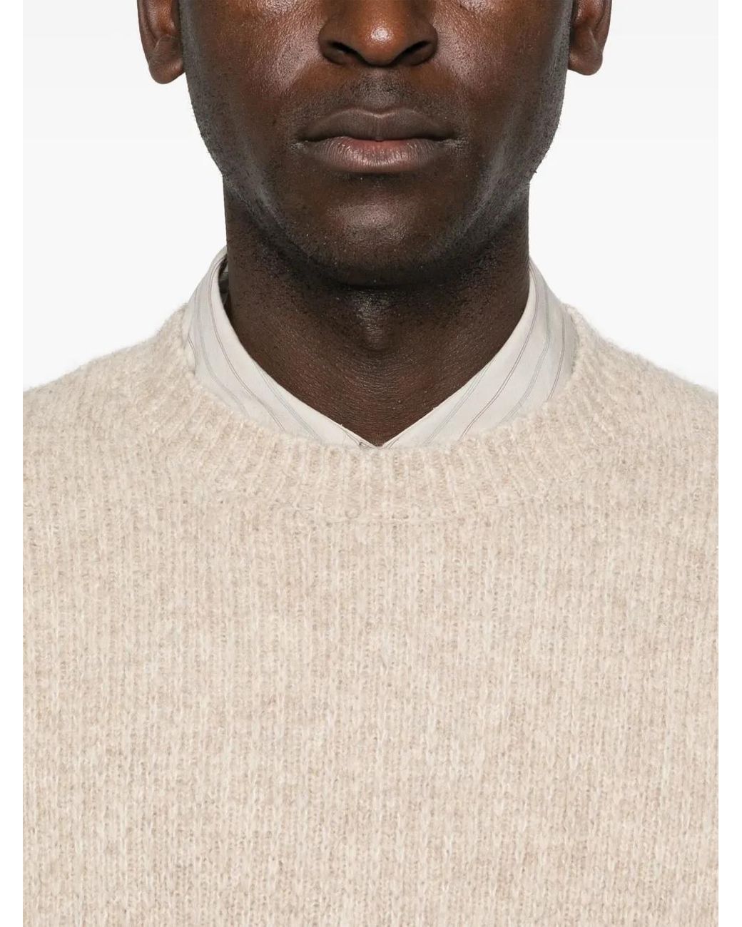 sunflower Natural Mélange-Effect Sweater for men