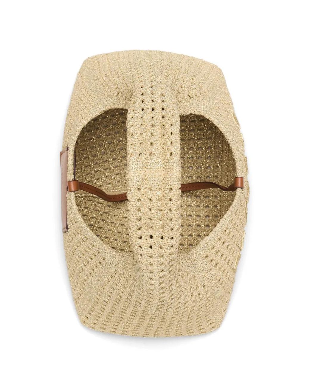Marc Jacobs Metallic The Crochet Mini Sack Bag