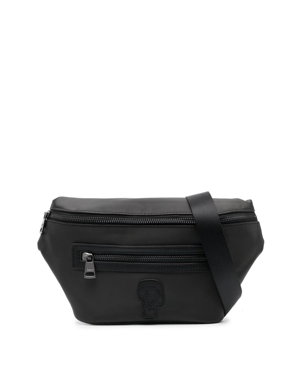 Karl Lagerfeld Logo-embossed Belt Bag in Black for Men | Lyst UK