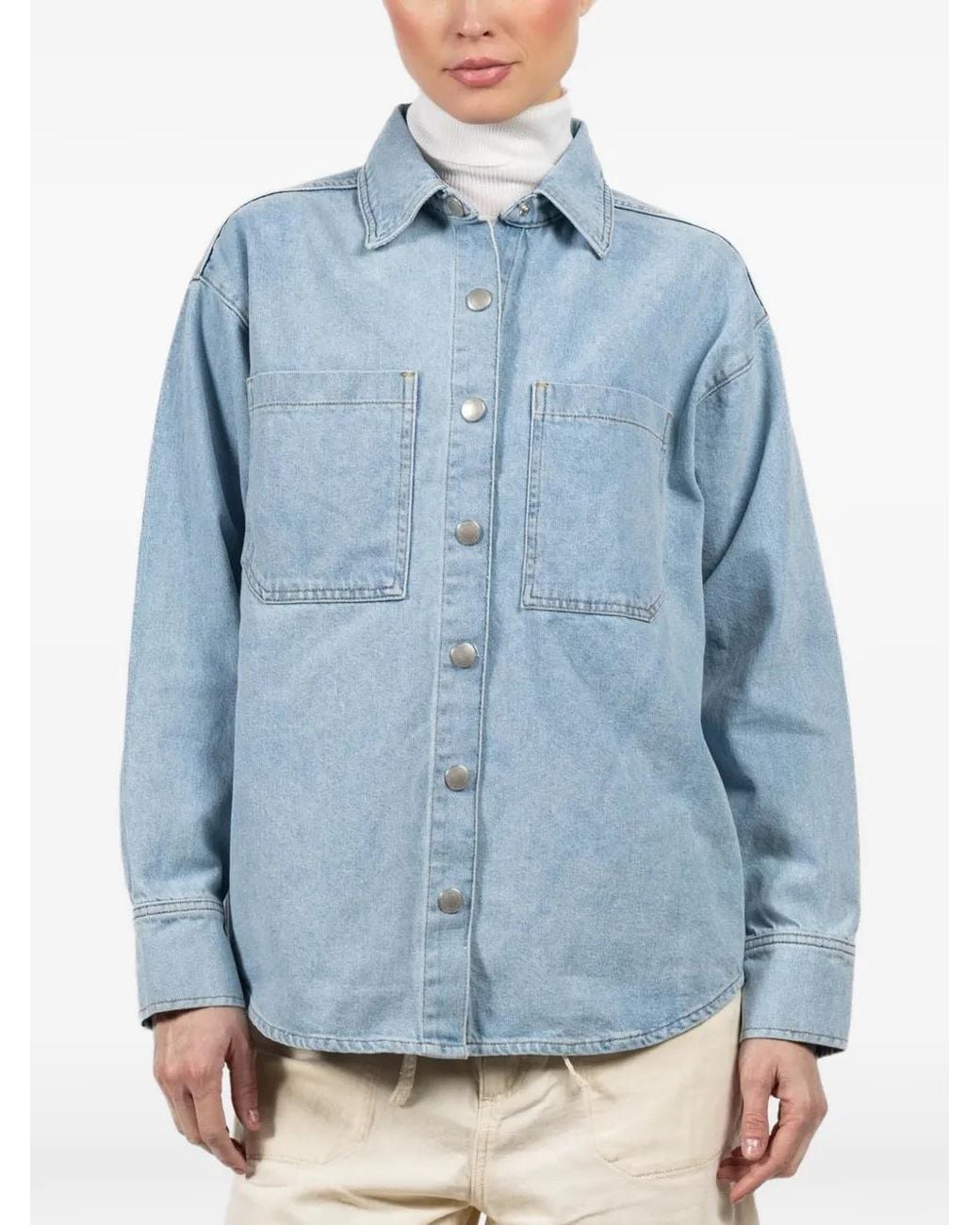 DL1961 Blue Denim Overshirt