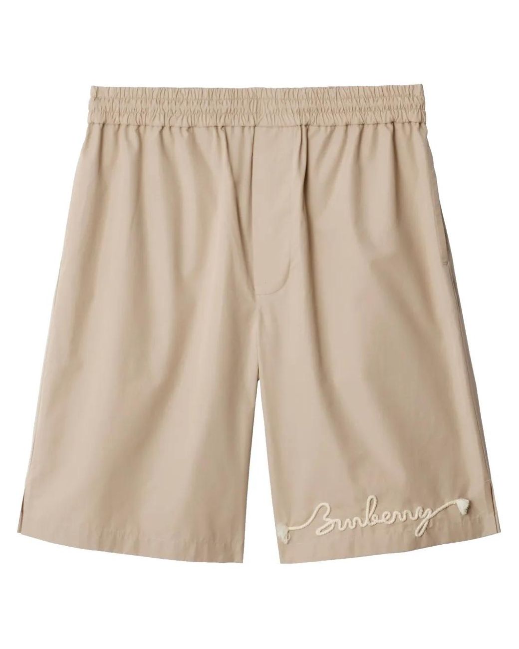 Burberry Natural Su25-Mw-Sip Shorts for men