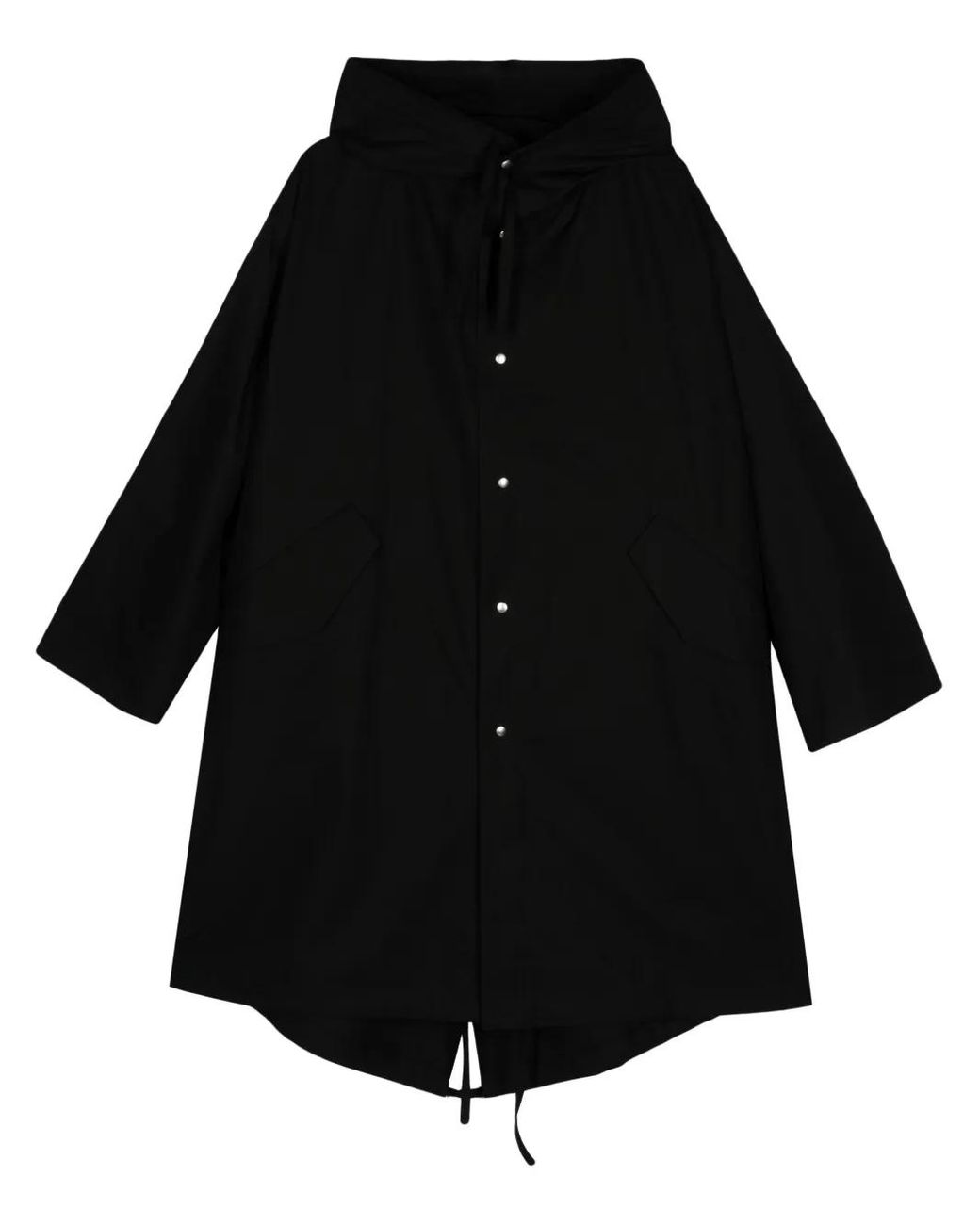 Jil Sander Black Parka Midi