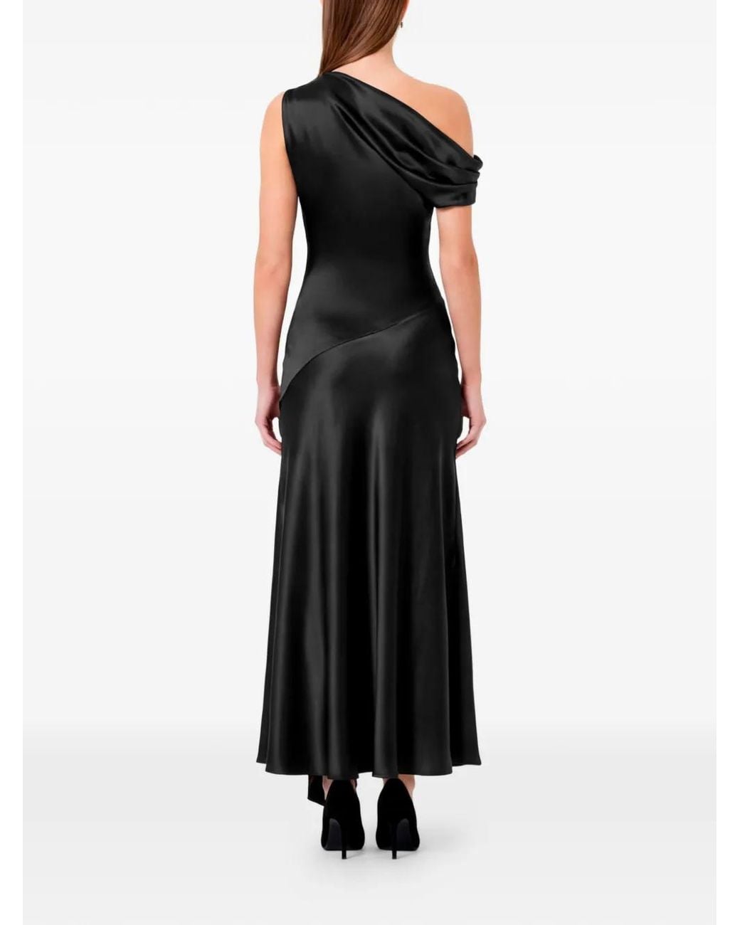 Nicholas Black Sabrina One-Shoulder Maxi Dress