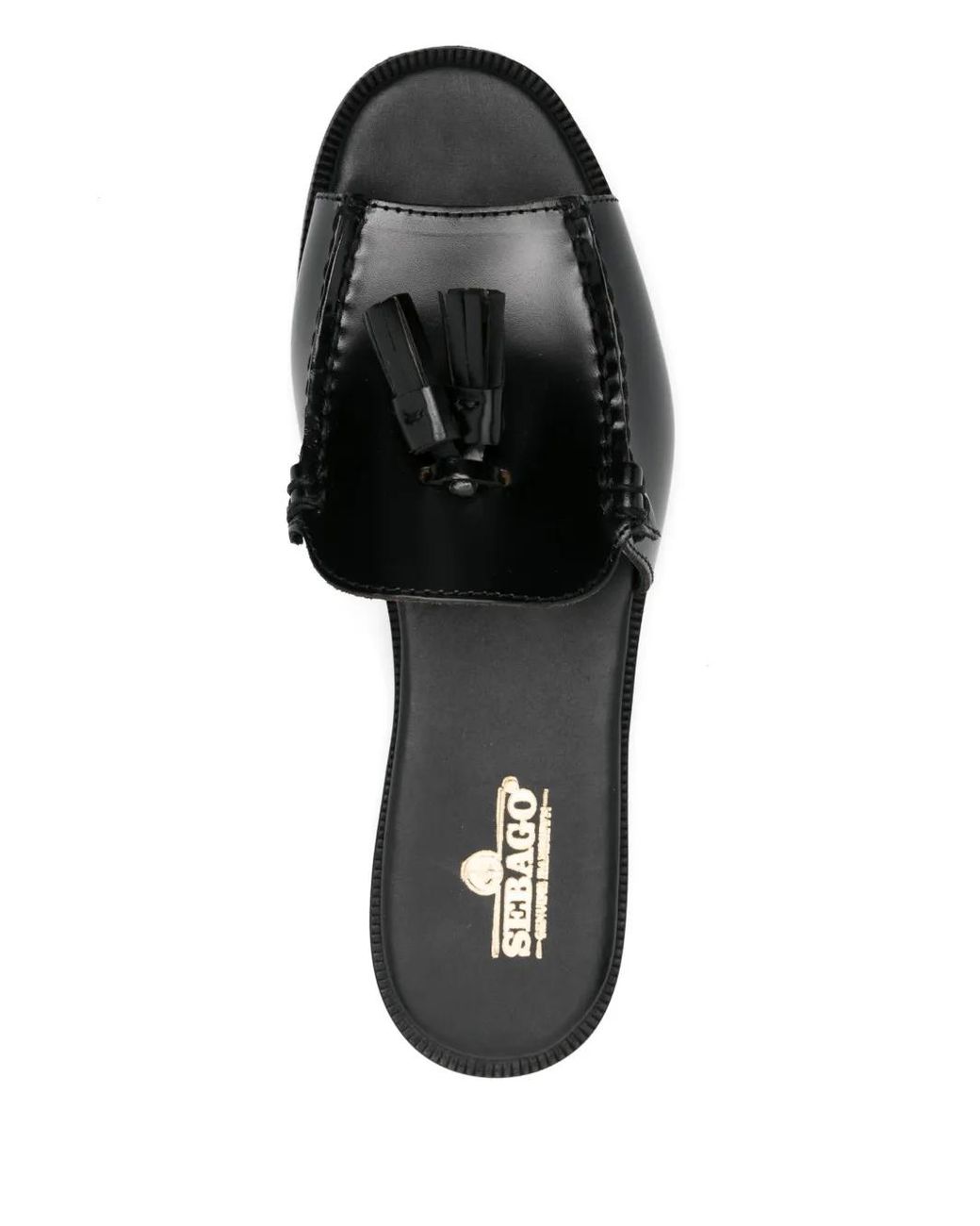 Sebago Black Will Flat Mules
