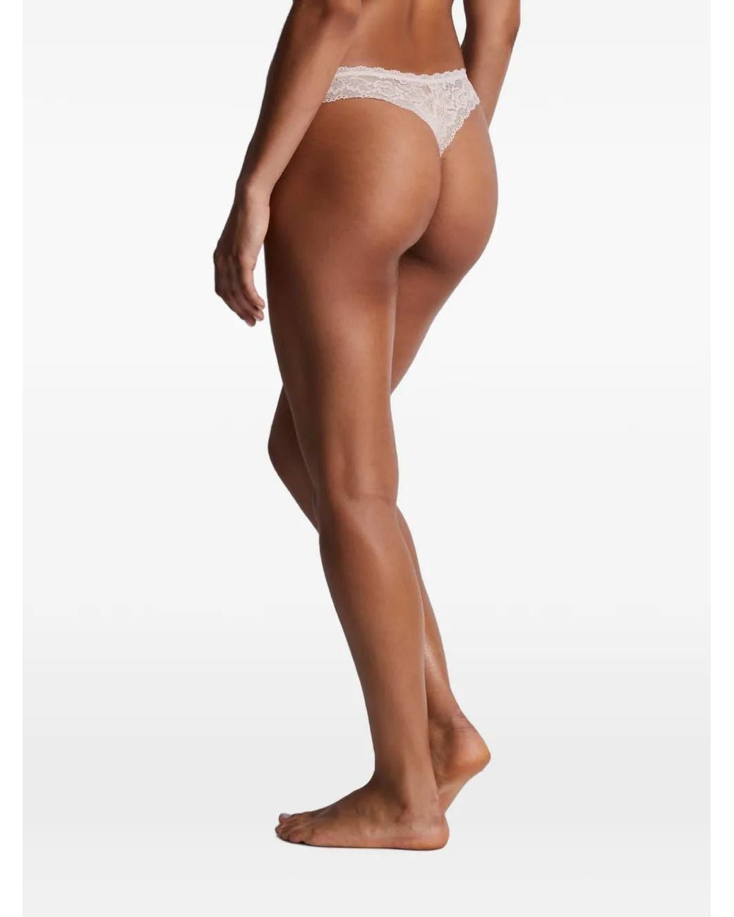 Aubade Natural Rosessence Lace Thong