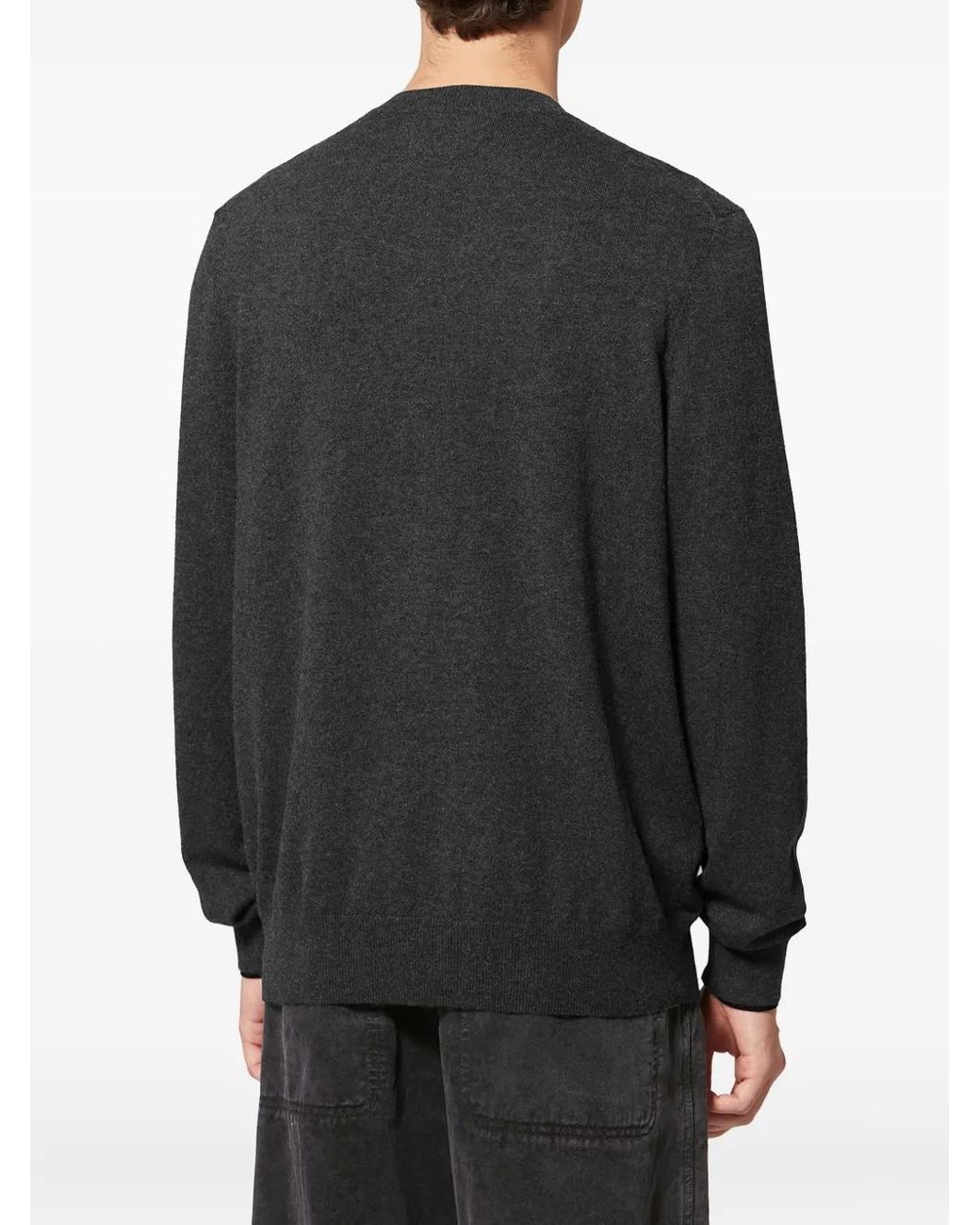 Isabel Marant Gray Antea Logo-Detail Pullover for men