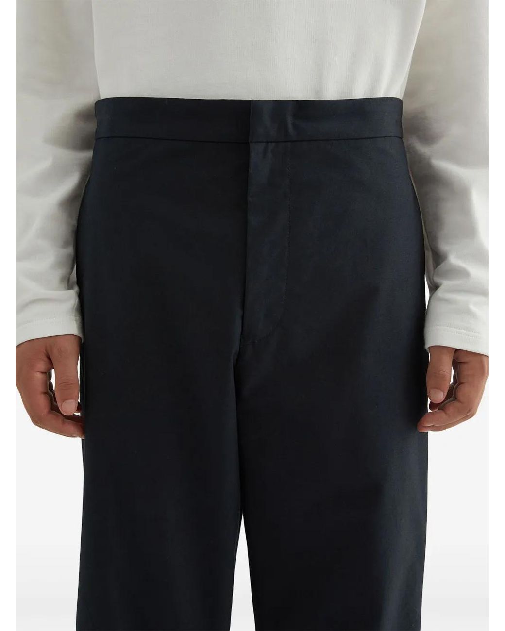 Jil Sander Blue Slim-Fit Trousers for men