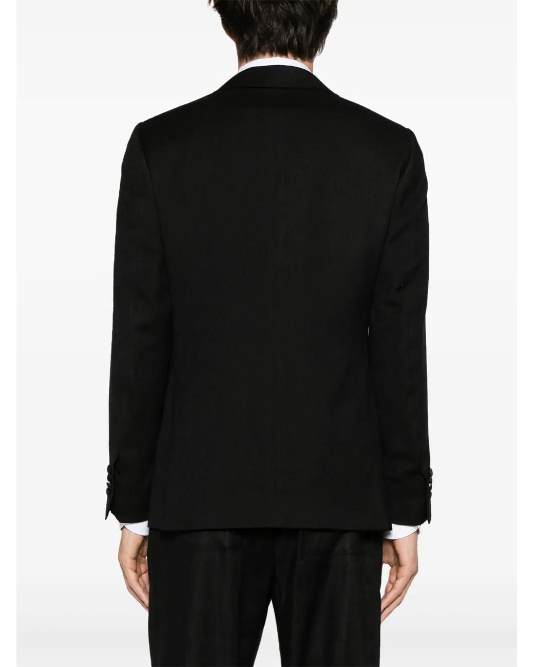 Blazer Con Botones Lardini de hombre de color Black