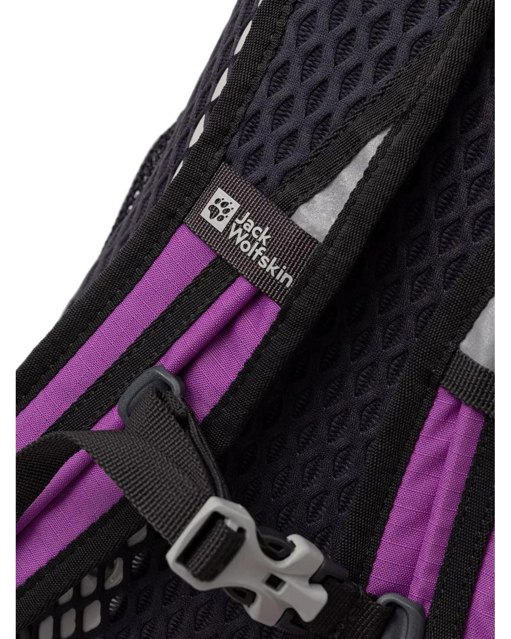 Jack Wolfskin Purple Sac À Dos Velocity 20 À Logo Imprimé