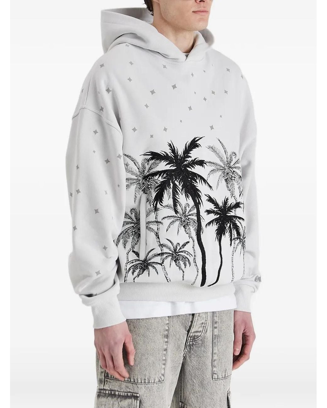 Sudadera Starry Night Con Capucha Only the Blind de hombre de color Gray