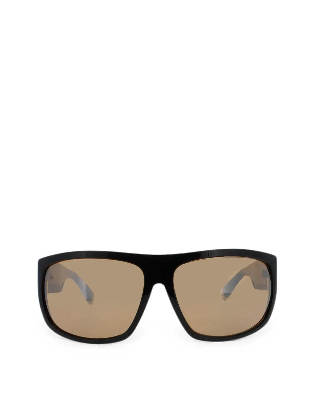 Bugatti Black Rectangle-Frame Sunglasses for men