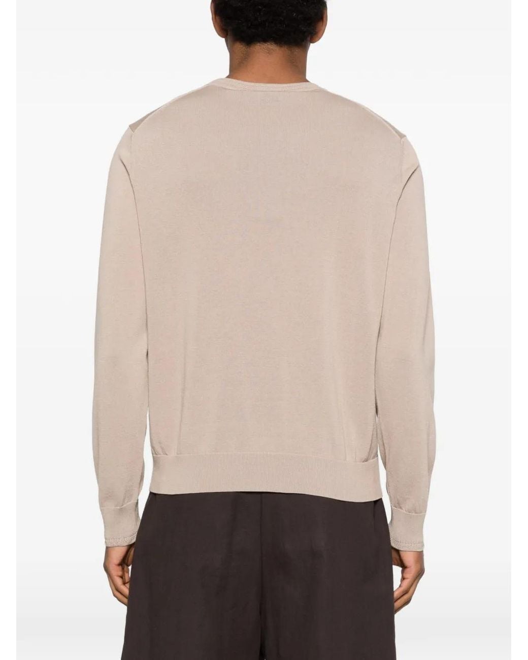 Etro Natural Crew-Neck Sweater for men